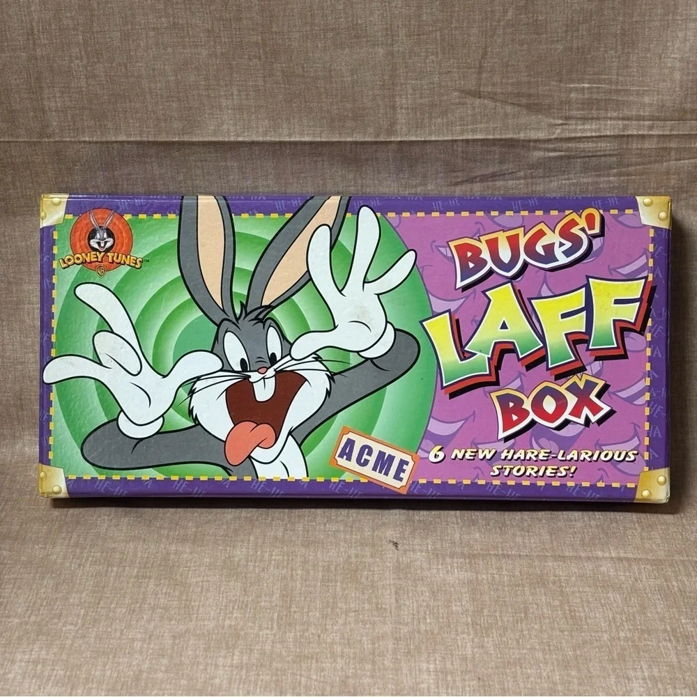 Vintage Looney Tunes Bugs Laff Box Set 6 In Box Warner Bros Kids Books